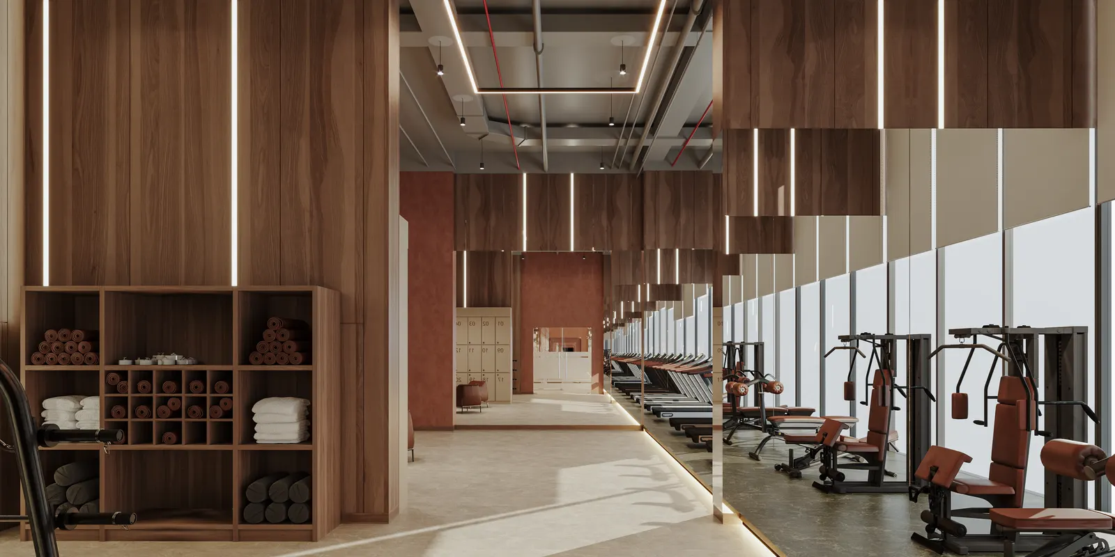 Phòng Gym tầng 2