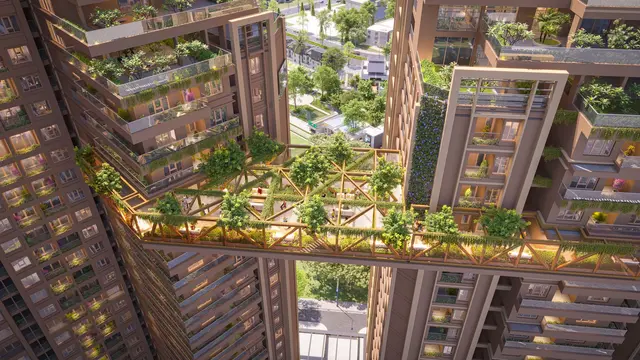 Cầu kính Sky Link tầng 20
