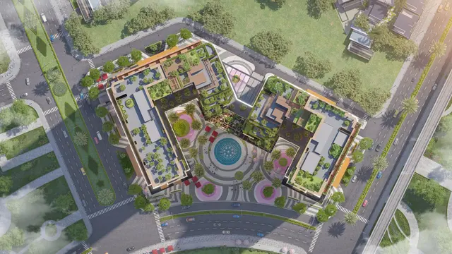 Phối cảnh nhìn từ trên xuống